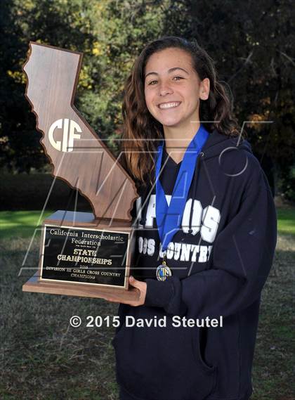 Thumbnail 3 in CIF State Cross Country Championships (Girls Awards) photogallery.