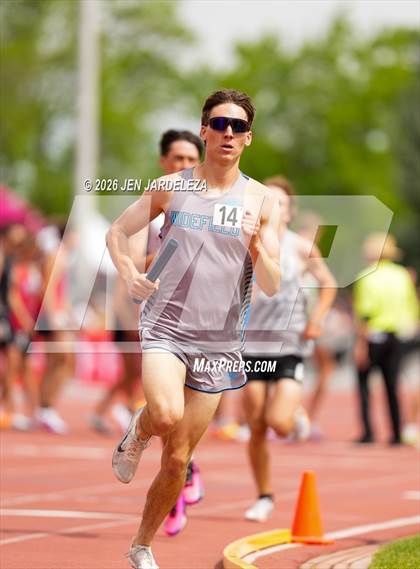 Thumbnail 2 in CHSAA 4A Final (4x800 Meter Relay) photogallery.