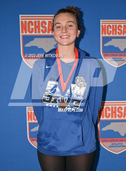 Thumbnail 1 in NCHSAA 3A State Swimming Championship Awards photogallery.