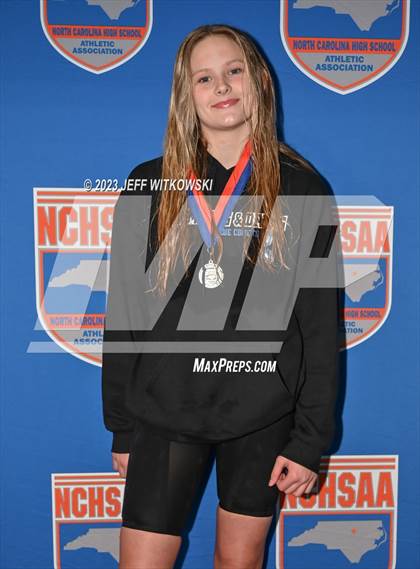 Thumbnail 1 in NCHSAA 3A State Swimming Championship Awards photogallery.