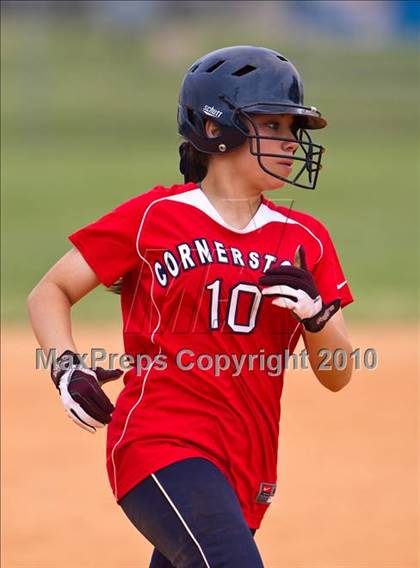 Thumbnail 3 in Cornerstone Christian vs Mt. Carmel (Texas Christian Athletic League State Tournament) photogallery.