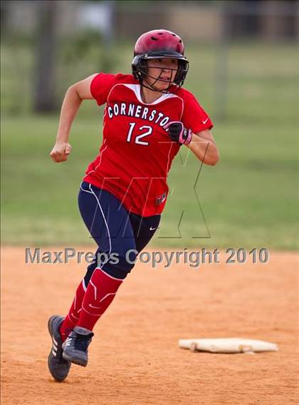 Thumbnail 1 in Cornerstone Christian vs Mt. Carmel (Texas Christian Athletic League State Tournament) photogallery.