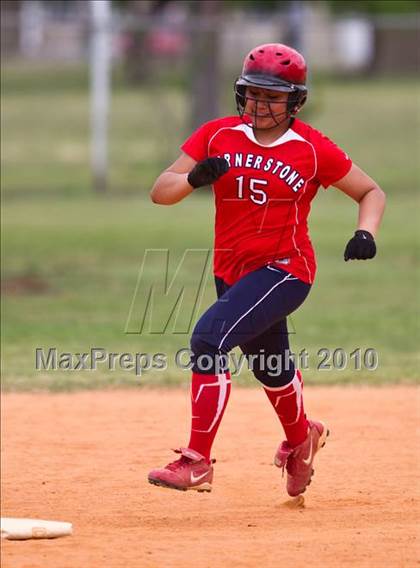 Thumbnail 3 in Cornerstone Christian vs Mt. Carmel (Texas Christian Athletic League State Tournament) photogallery.