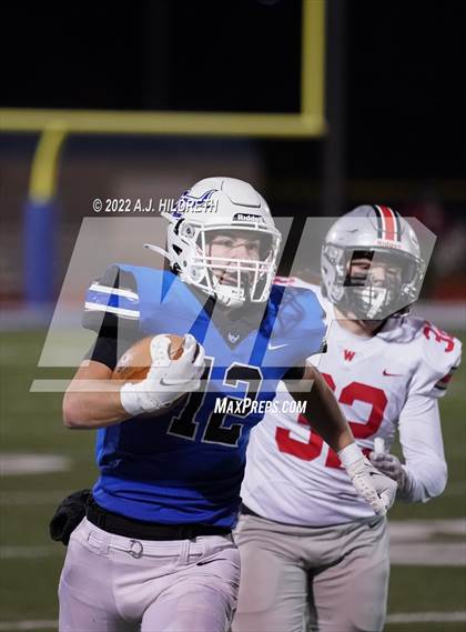 Thumbnail 3 in Blue Valley West vs. Gardner-Edgerton (KSHSAA 6A Regional Playoff) photogallery.