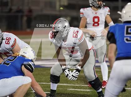 Thumbnail 3 in Blue Valley West vs. Gardner-Edgerton (KSHSAA 6A Regional Playoff) photogallery.