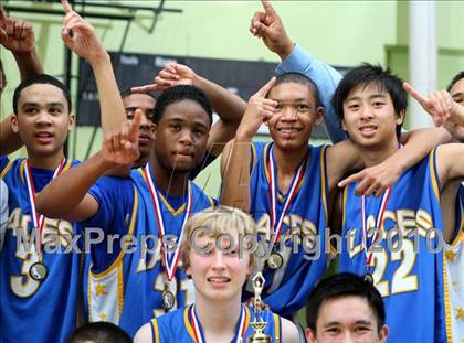 Thumbnail 1 in LACES vs. View Park (CIF LA City Section Small School Final) photogallery.