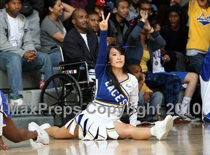 Thumbnail 1 in LACES vs. View Park (CIF LA City Section Small School Final) photogallery.