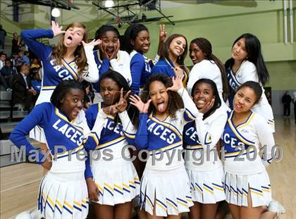 Thumbnail 2 in LACES vs. View Park (CIF LA City Section Small School Final) photogallery.