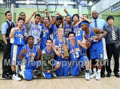 Thumbnail 1 in LACES vs. View Park (CIF LA City Section Small School Final) photogallery.