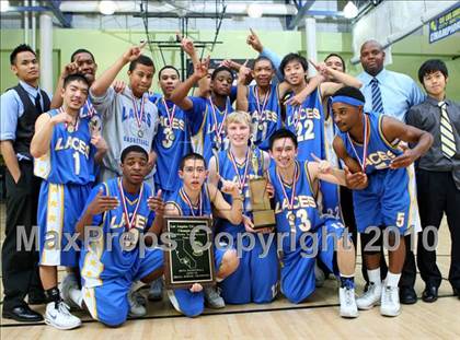 Thumbnail 3 in LACES vs. View Park (CIF LA City Section Small School Final) photogallery.