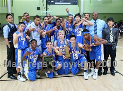 Thumbnail 3 in LACES vs. View Park (CIF LA City Section Small School Final) photogallery.