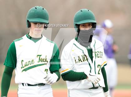 Thumbnail 2 in Lane Tech vs Niles North @ Kerry Wood Field photogallery.