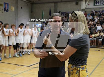 Thumbnail 2 in Clovis @ Clovis East (CIF Norcal Boys VB Regional Final- Division 1) photogallery.