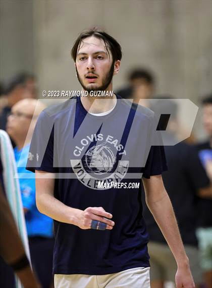 Thumbnail 2 in Clovis @ Clovis East (CIF Norcal Boys VB Regional Final- Division 1) photogallery.
