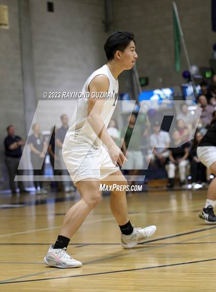 Thumbnail 1 in Clovis @ Clovis East (CIF Norcal Boys VB Regional Final- Division 1) photogallery.