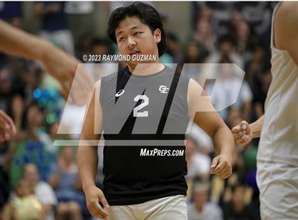 Thumbnail 2 in Clovis @ Clovis East (CIF Norcal Boys VB Regional Final- Division 1) photogallery.