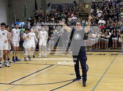 Thumbnail 2 in Clovis @ Clovis East (CIF Norcal Boys VB Regional Final- Division 1) photogallery.