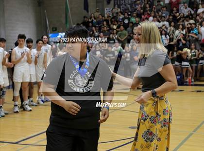 Thumbnail 2 in Clovis @ Clovis East (CIF Norcal Boys VB Regional Final- Division 1) photogallery.