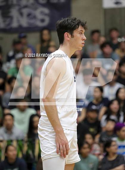 Thumbnail 1 in Clovis @ Clovis East (CIF Norcal Boys VB Regional Final- Division 1) photogallery.