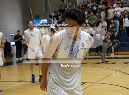 Thumbnail 3 in Clovis @ Clovis East (CIF Norcal Boys VB Regional Final- Division 1) photogallery.