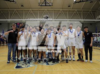 Thumbnail 3 in Clovis @ Clovis East (CIF Norcal Boys VB Regional Final- Division 1) photogallery.