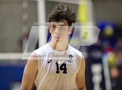 Thumbnail 1 in Clovis @ Clovis East (CIF Norcal Boys VB Regional Final- Division 1) photogallery.