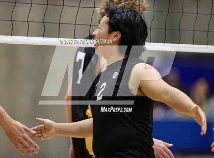 Thumbnail 1 in Clovis @ Clovis East (CIF Norcal Boys VB Regional Final- Division 1) photogallery.