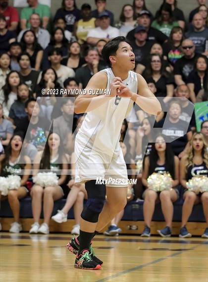 Thumbnail 3 in Clovis @ Clovis East (CIF Norcal Boys VB Regional Final- Division 1) photogallery.