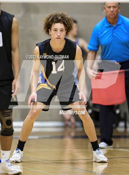 Thumbnail 2 in Clovis @ Clovis East (CIF Norcal Boys VB Regional Final- Division 1) photogallery.