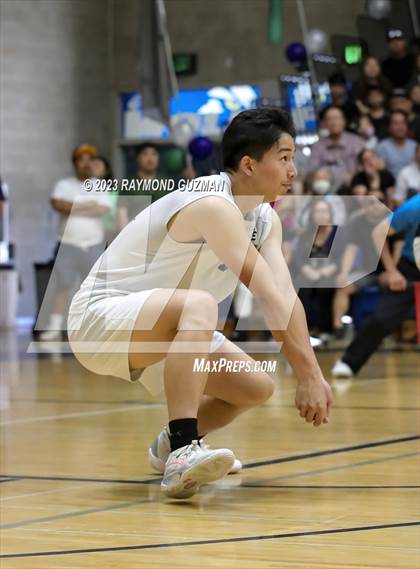 Thumbnail 2 in Clovis @ Clovis East (CIF Norcal Boys VB Regional Final- Division 1) photogallery.