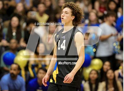 Thumbnail 3 in Clovis @ Clovis East (CIF Norcal Boys VB Regional Final- Division 1) photogallery.
