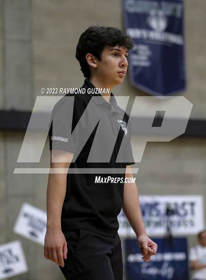 Thumbnail 3 in Clovis @ Clovis East (CIF Norcal Boys VB Regional Final- Division 1) photogallery.