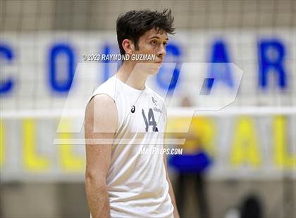 Thumbnail 3 in Clovis @ Clovis East (CIF Norcal Boys VB Regional Final- Division 1) photogallery.