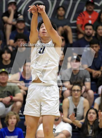 Thumbnail 1 in Clovis @ Clovis East (CIF Norcal Boys VB Regional Final- Division 1) photogallery.