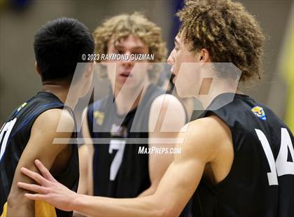 Thumbnail 1 in Clovis @ Clovis East (CIF Norcal Boys VB Regional Final- Division 1) photogallery.