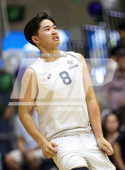 Thumbnail 1 in Clovis @ Clovis East (CIF Norcal Boys VB Regional Final- Division 1) photogallery.