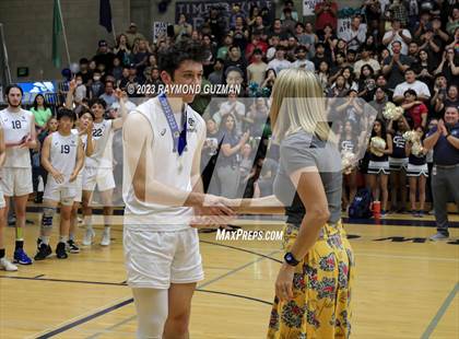 Thumbnail 3 in Clovis @ Clovis East (CIF Norcal Boys VB Regional Final- Division 1) photogallery.
