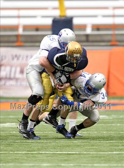 Thumbnail 3 in Bronxville vs General Brown (NYSPHSAA Class C Final) photogallery.