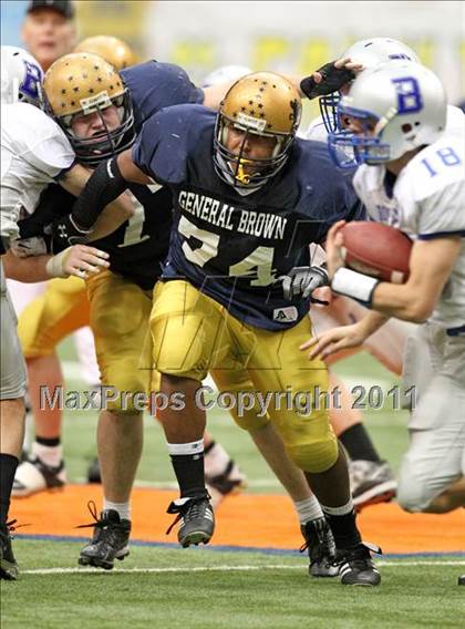 Thumbnail 1 in Bronxville vs General Brown (NYSPHSAA Class C Final) photogallery.