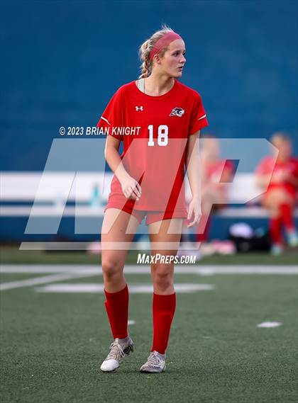 Thumbnail 2 in All Saints' Academy vs. Victory Christian Academy (FHSAA 2A District 7 Semifinal) photogallery.