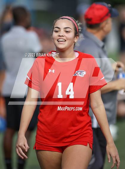 Thumbnail 3 in All Saints' Academy vs. Victory Christian Academy (FHSAA 2A District 7 Semifinal) photogallery.