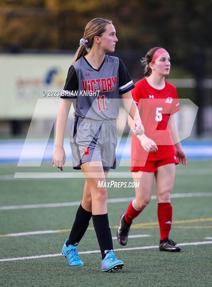 Thumbnail 3 in All Saints' Academy vs. Victory Christian Academy (FHSAA 2A District 7 Semifinal) photogallery.
