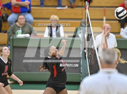 Thumbnail 1 in Richmond v New Palestine (IHSAA Class 4A Sectionals Round 1) photogallery.