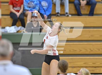 Thumbnail 1 in Richmond v New Palestine (IHSAA Class 4A Sectionals Round 1) photogallery.