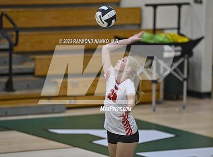 Thumbnail 3 in Richmond v New Palestine (IHSAA Class 4A Sectionals Round 1) photogallery.