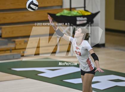 Thumbnail 2 in Richmond v New Palestine (IHSAA Class 4A Sectionals Round 1) photogallery.