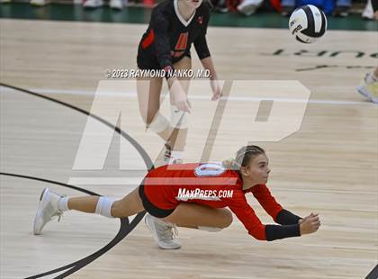Thumbnail 3 in Richmond v New Palestine (IHSAA Class 4A Sectionals Round 1) photogallery.