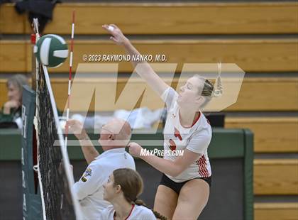 Thumbnail 2 in Richmond v New Palestine (IHSAA Class 4A Sectionals Round 1) photogallery.