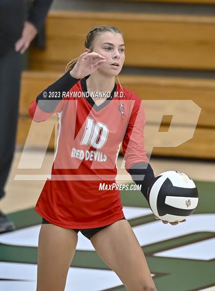 Thumbnail 2 in Richmond v New Palestine (IHSAA Class 4A Sectionals Round 1) photogallery.