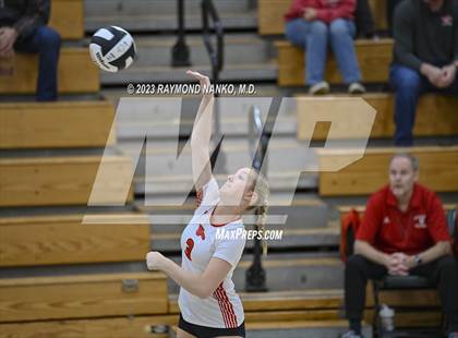 Thumbnail 3 in Richmond v New Palestine (IHSAA Class 4A Sectionals Round 1) photogallery.